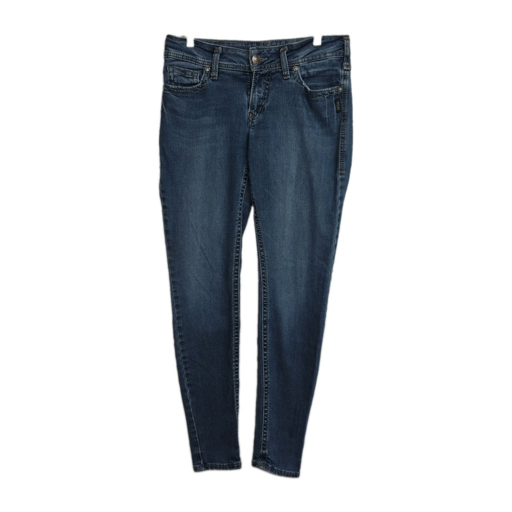 Silver Jeans Co. Suki Skinny Jeans Women's Size 30x31 Med. Wash Blue
